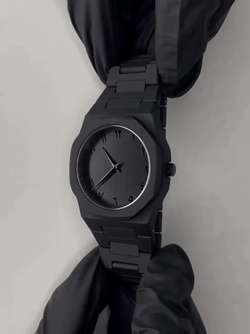 Black Arabic Watch