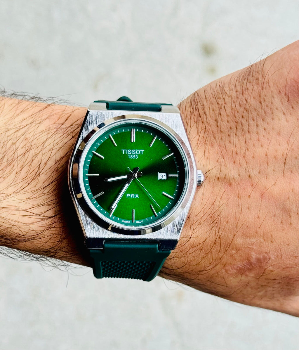 TST GREEN DIAL, GREEN STRAPES