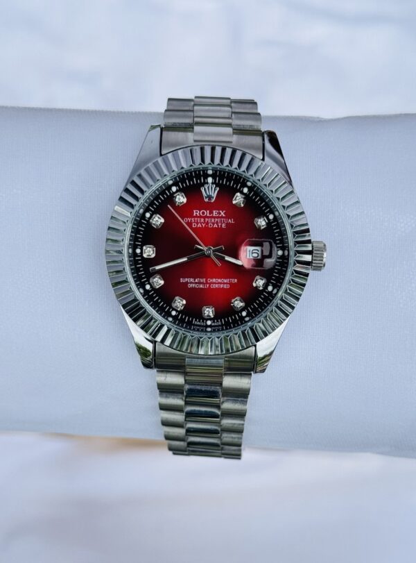 RLX Red Dial Watch