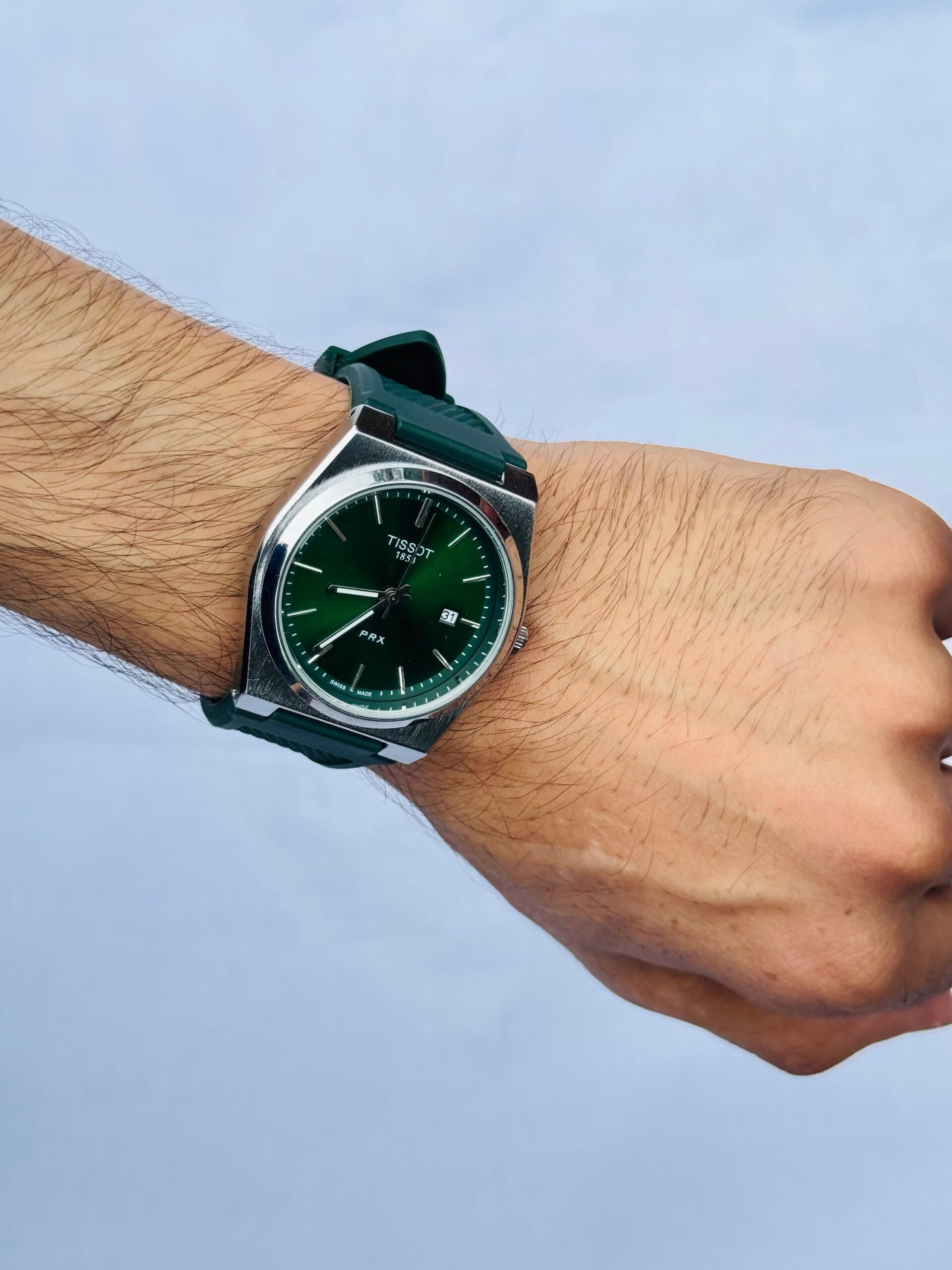 TST GREEN DIAL, GREEN STRAPES