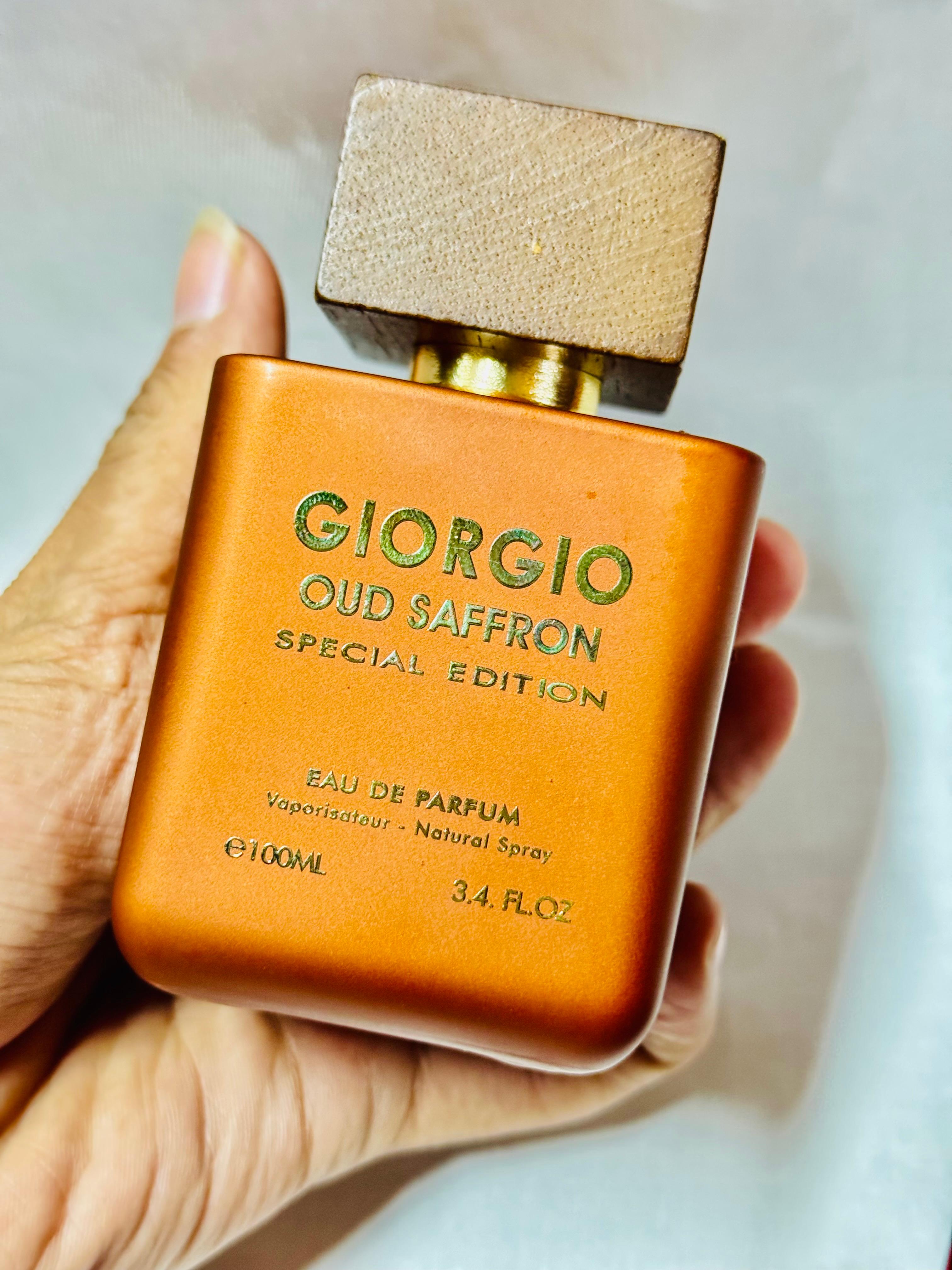 Giorgio Oud Saffron Perfume Special Edition