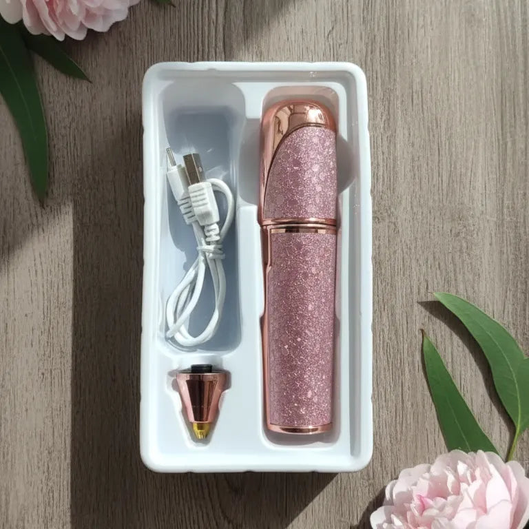 2 in 1 Electric Eyebrow Trimmer – Rechargeable