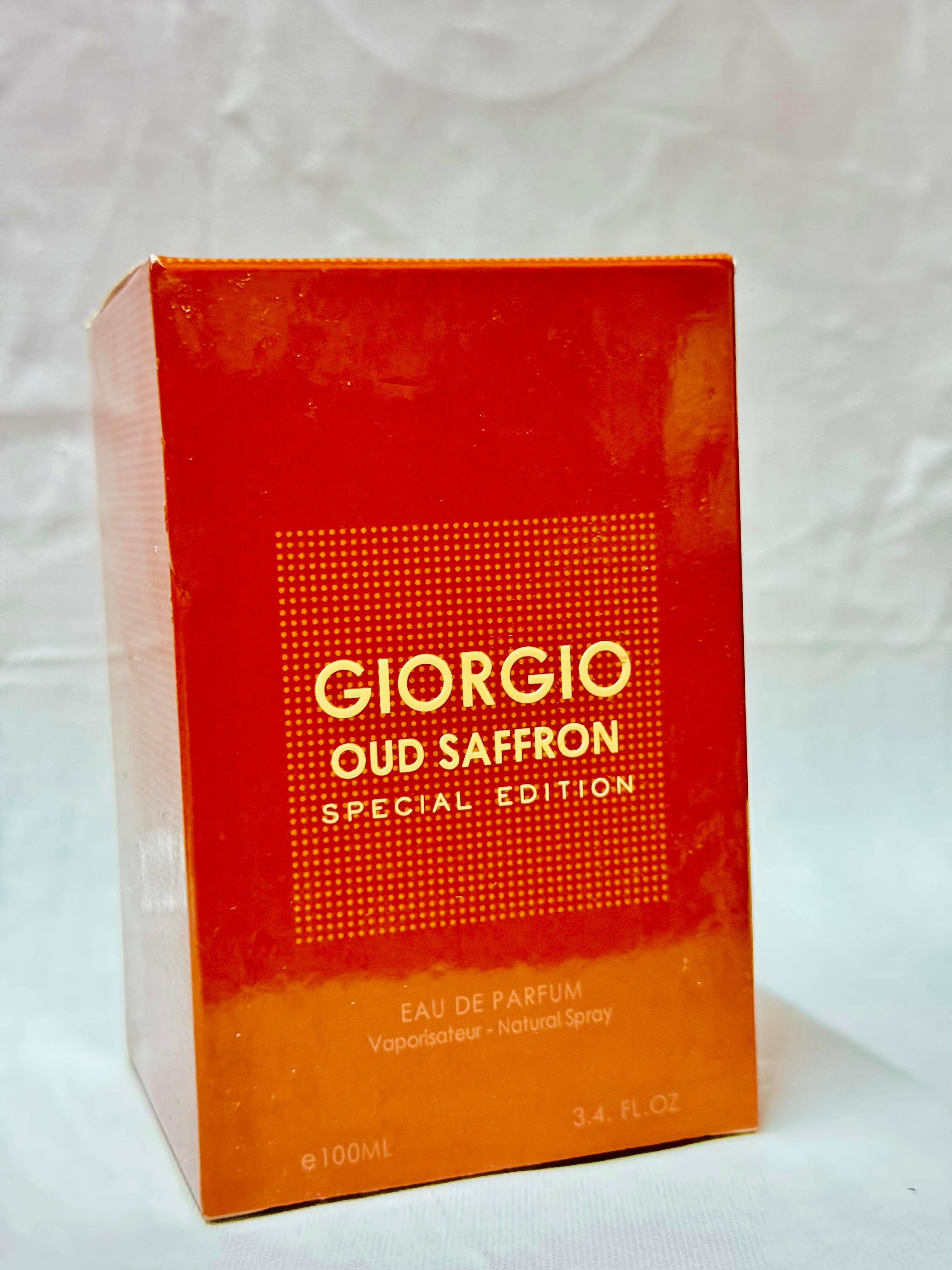 Giorgio Oud Saffron Perfume Special Edition