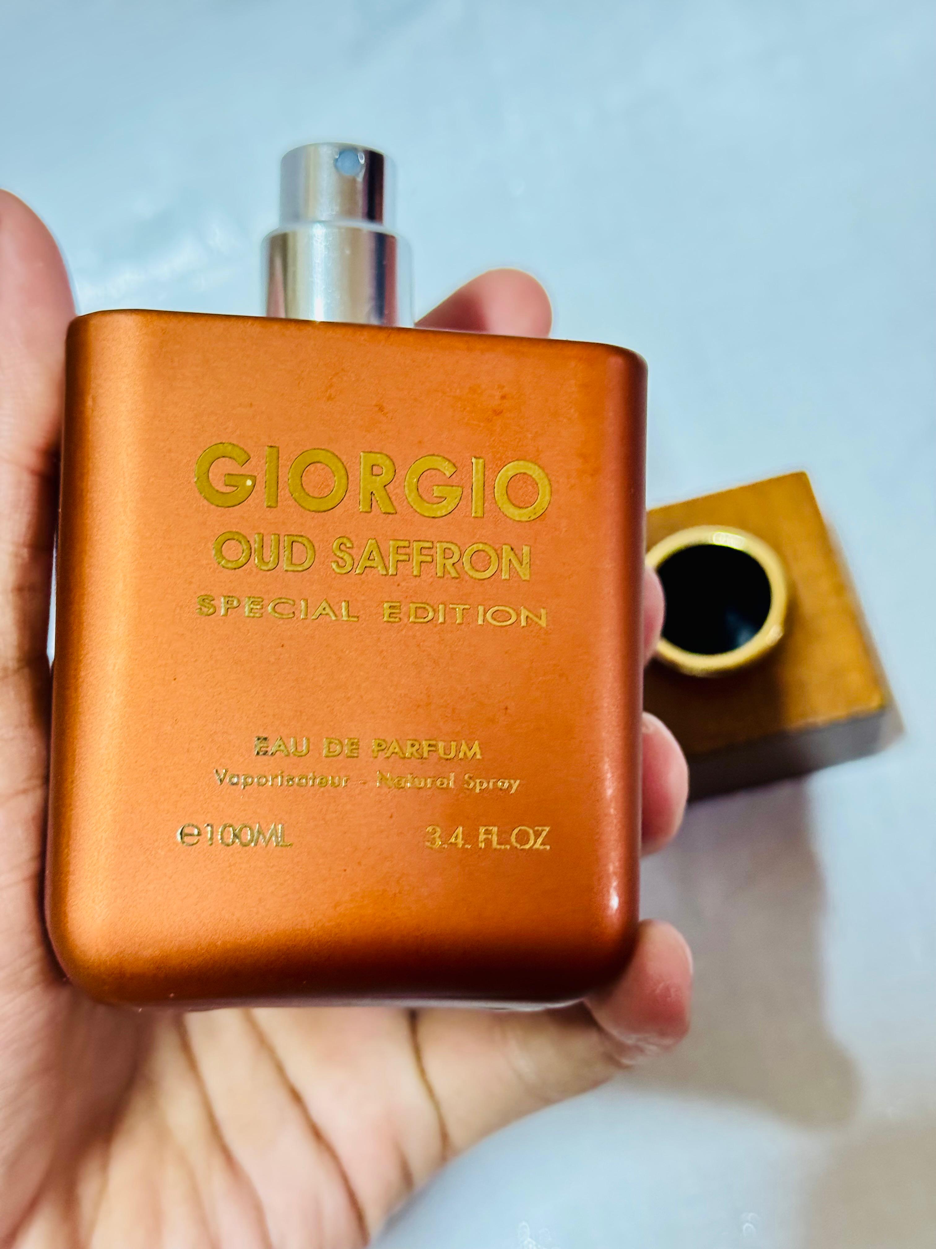Giorgio Oud Saffron Perfume Special Edition