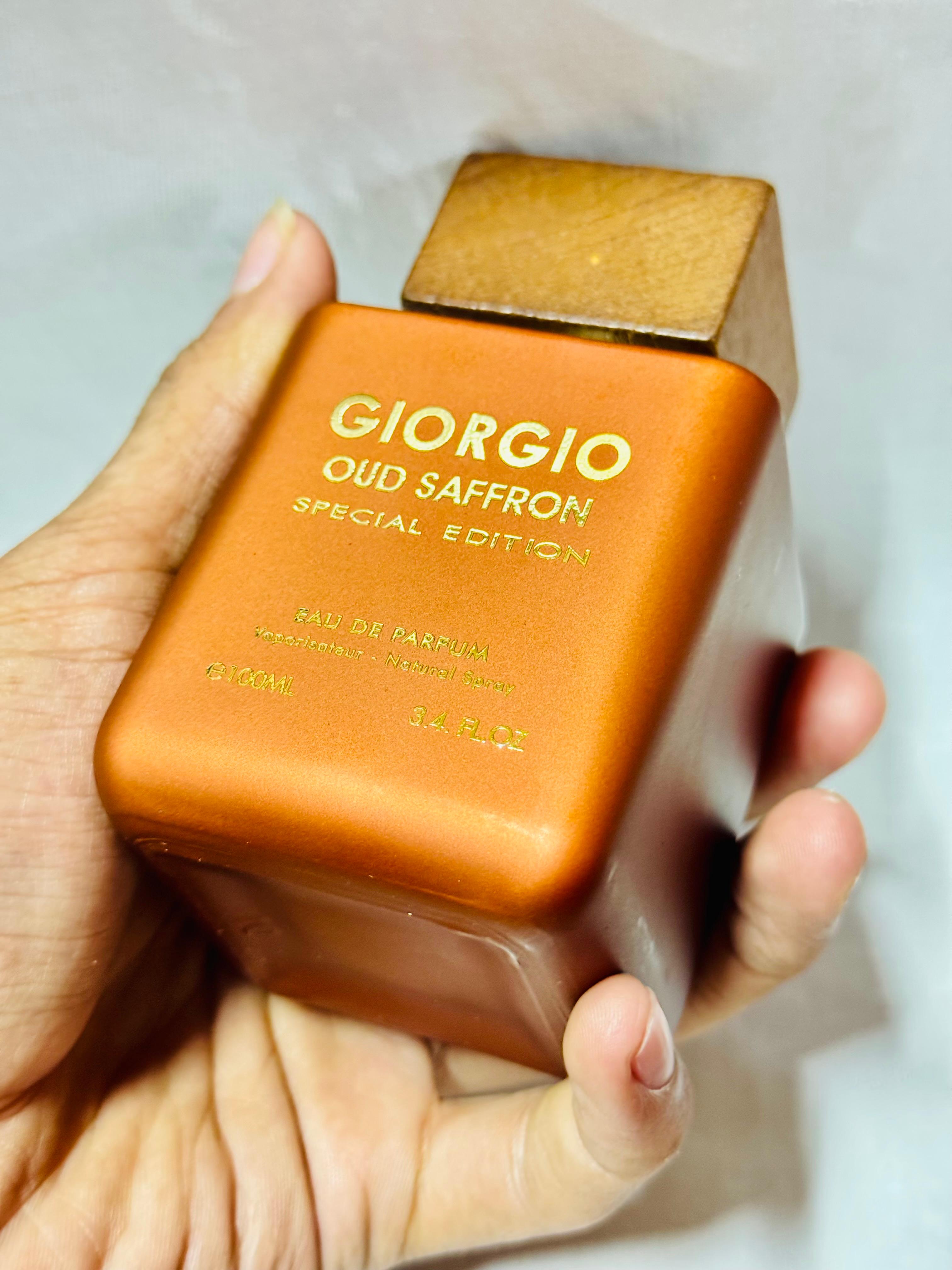 Giorgio Oud Saffron Perfume Special Edition